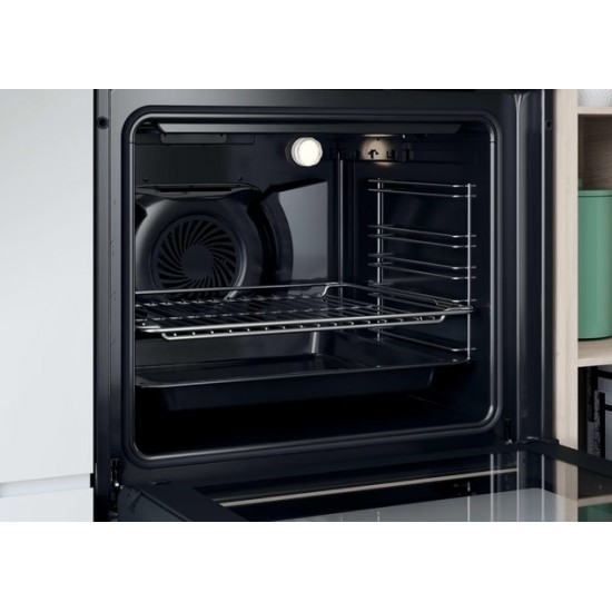 Candy FIDCP N615L + CH64CCB/4U ,Μαύρο,Φούρνος 65 Λίτρα - 8 τρόποι λειτουργίας,Α+,Διακοπτες push-pull,υδρολυση,