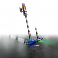 Dyson V15s Detect Submarine Επαναφορτιζόμενη Σκούπα Stick & Χειρός Yellow/Iron/Nickel,Σφουγγαρίζει τα σκληρά δάπεδα με καθαρό νερό.