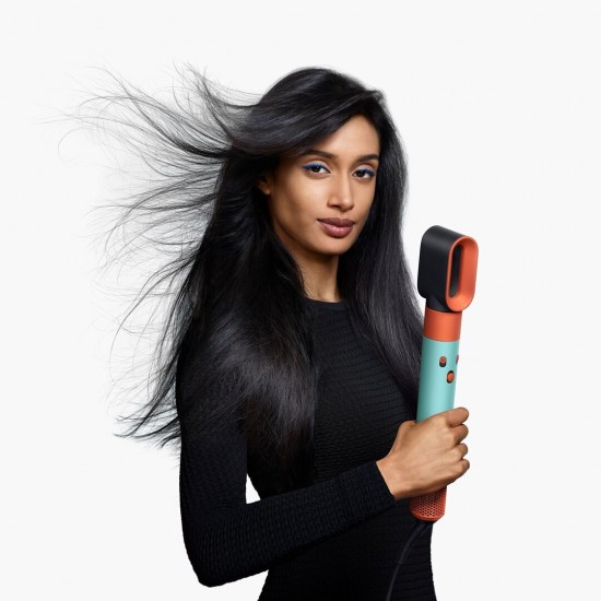 Dyson HS08 Airwrap i.d Straight +Wavy Ηλεκτρική Βούρτσα με Αέρα για Ίσιωμα και Μπούκλες Ceramic Patina/Topaz