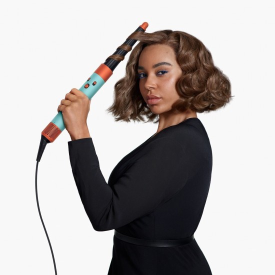 Dyson HS08 Airwrap i.d Straight +Wavy Ηλεκτρική Βούρτσα με Αέρα για Ίσιωμα και Μπούκλες Ceramic Patina/Topaz