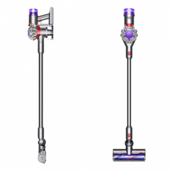 Dyson V7 Advanced Silver 218051-01 Επαναφορτιζόμενη Σκούπα Stick & Χειρός 21.6V,τεχνολογία De-tangle.