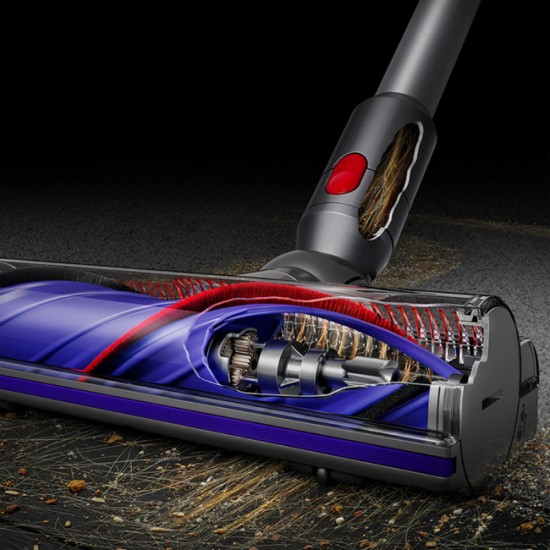 Dyson V7 Advanced Silver 218051-01 Επαναφορτιζόμενη Σκούπα Stick & Χειρός 21.6V,τεχνολογία De-tangle.