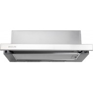 Davoline Delta GR-IX 60 Συρόμενος Απορροφητήρας 60cm Inox,,483m3/h, Ελεύθερη 676 m³ / ώρα ,με 2 μοτέρ