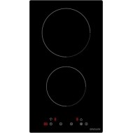 Davoline DVC 30 T Αυτόνομη Κεραμική Εστία Domino,High Light: 1 (165mm) 1.200 W, 1 (200mm) 1.800 W