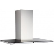 Davoline Slim Plus IX-BL 60 Απορροφητήρας Καμινάδα (60cm) Inox & Μαύρο Γυαλί,642 m3/h,