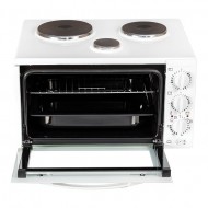 Davoline Star 4508WH Ηλεκτρικό Φουρνάκι 38lt με 3 Εστίες  ,με πόρτα “Cool Touch