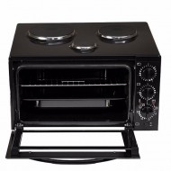 Davoline Star 4508BL Ηλεκτρικό Φουρνάκι 38lt με 3 Εστίες