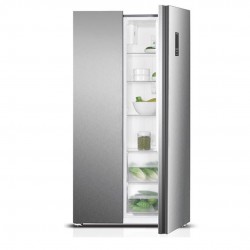 Davoline DSS 442D IX Ψυγείο Ντουλάπα INOX 442lt, Total NoFrost, E (Υ177xΠ91xΒ59εκ.)