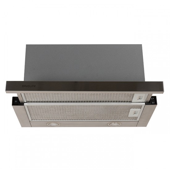 Davoline IOS Ultra 90 IX Συρόμενος Απορροφητήρας 90cm Inox,630 m³/h, Davoline IOS Ultra 90 IX Συρόμενος Απορροφητήρας 90cm Inox,630 m³/h,