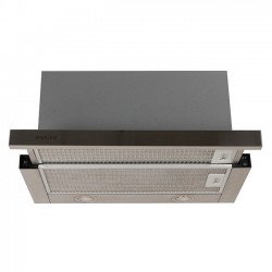 Davoline IOS Ultra 60 IX Συρόμενος Απορροφητήρας 60cm Inox,630m³/h,εξαιρετικά υψηλά επίπεδα απορρόφησης,Ελάχιστος Θόρυβος:
