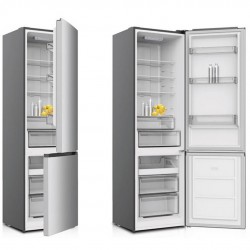 Davoline CNF 326 IX Ψυγειοκαταψύκτης 347lt Full No Frost Υ201xΠ60xΒ60.5cm Inox Davoline CNF 326 IX Ψυγειοκαταψύκτης 347lt Full No Frost Υ201xΠ60xΒ60.5cm Inox