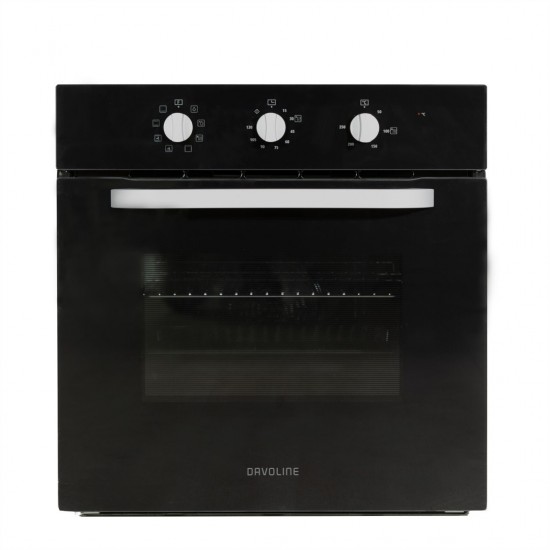 Davoline ABB 7595 BL,φούρνος 75 λίτρων ,με υδρόλυση,8 λειτουργίες, Davoline ABB 7595 BL,φούρνος 75 λίτρων ,με υδρόλυση,8 λειτουργίες,