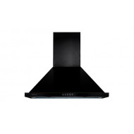 Davoline KOS HPC BL 90 Απορροφητήρας Καμινάδα (90cm) Μαύρος Απορροφητικότητα 590 m3/h