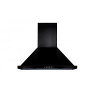 Davoline KOS HPC BL 60 Απορροφητήρας Καμινάδα (60cm) Μαύρος Απορροφητικότητα 590 m3/h