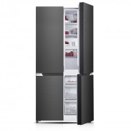 Davoline D4SS 503 SL Ψυγείο Ντουλάπα 503lt NoFrost Υ190.2xΠ91xΒ59.7εκ. Γκρι 