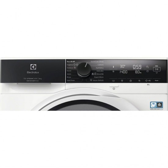 Electrolux EW7F4404UE Πλυντήριο Ρούχων 11kg 1400 Στροφών,ατμου,