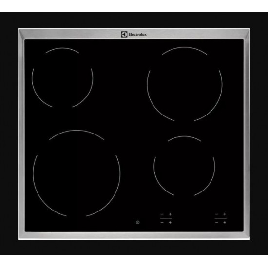 Electrolux EHF16240XK Κεραμική Εστία Αυτόνομη 56x49cm Inox  