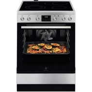 Electrolux LKR64024MX Κουζίνα 73lt,μεXXL,Κεραμικές Εστίες Π60cm Inox,ΓΕΡΜΑΝΙΑΣ,Τηλεσκοπικά βαγονέτα ,