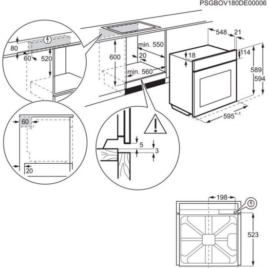 Electrolux EOD5H70X Φούρνος (72lt) Inox A ,AquaClean ,Τρόποι ψησίματος :8,MDA-SDA :SteamBake, VelvetClosing Electrolux EOD5H70X Φούρνος (72lt) Inox A ,AquaClean ,Τρόποι ψησίματος :8,MDA-SDA :SteamBake, VelvetClosing