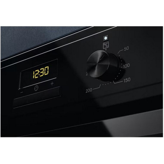 Electrolux EOF3H50BK 600 SurroundCook , Μαύρος,Aqua Clean εμαγιέ,Φούρνος multifunction με κυκλική αντίσταση,Πιεζόμενοι διακόπτες γερμανιας Electrolux EOF3H50BK 600 SurroundCook , Μαύρος,Aqua Clean εμαγιέ,Φούρνος multifunction με κυκλική αντίσταση,Πιεζόμενοι διακόπτες γερμανιας
