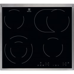 Electrolux EHF6346XOK 300 Radiant Hob Κεραμική Εστία Αυτόνομη με Λειτουργία Κλειδώματος Π60cm,Stop & Go Electrolux EHF6346XOK 300 Radiant Hob Κεραμική Εστία Αυτόνομη με Λειτουργία Κλειδώματος Π60cm,Stop & Go