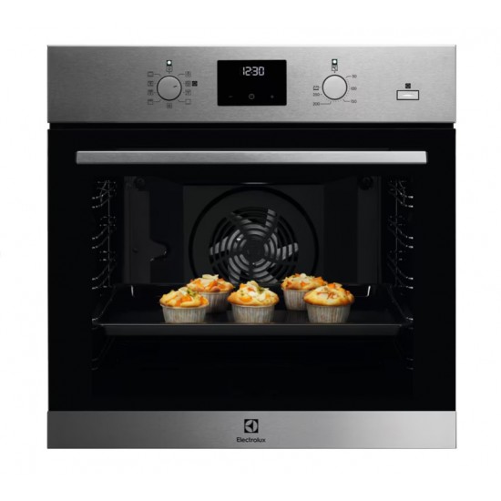 Electrolux EOD3H50TX 600 SteamBake ,Φούρνος multifunction ,Πιεζόμενοι διακόπτες,AquaClean,SteamBake  Electrolux EOD3H50TX 600 SteamBake ,Φούρνος multifunction ,Πιεζόμενοι διακόπτες,AquaClean,SteamBake