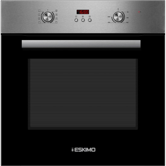 Eskimo ES BO7009 +ES 9400 S set φουρνος inox+εστια,70λ,Βυθιζόμενα Πλήκτρα,9 λειτουργίες , Eskimo ES BO7009 +ES 9400 S set φουρνος inox+εστια,70λ,Βυθιζόμενα Πλήκτρα,9 λειτουργίες ,