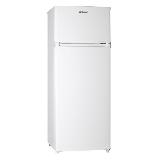 Eskimo ES RTF205SEW Ψυγείο Δίπορτο (206lt) υψ143 xπλ 54,5 xβαθ 55,5 στατικο ,λευκο Eskimo ES RTF205SEW Ψυγείο Δίπορτο (206lt) υψ143 xπλ 54,5 xβαθ 55,5 στατικο ,λευκο