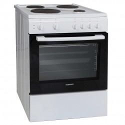 Eskimo ES 4070 W Ηλεκτρική Κουζίνα με Εμαγιέ Εστίες (72lt) Λευκή 6 Λειτουργίες αντιστάσεις & αέρας) ,A