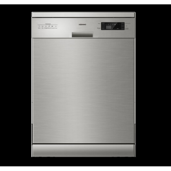 Eskimo ES DW14F600IN Πλυντήριο Πιάτων 14 σερβίτσια Inox 6 προγράμματα Eskimo ES DW14F600IN Πλυντήριο Πιάτων 14 σερβίτσια Inox 6 προγράμματα
