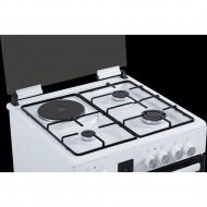 Eskimo ES G31HPPRW Κουζίνα 80lt ,60cm,3 Αερίου / 1 Εμαγιέ 7 λειτουργίες