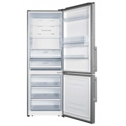 ESKIMO ES RBF495Ε70ΙΝ,Ψυγειοκαταψύκτης, 495lt,INOX look,Υψ200x πλ70,4x βαθ69,4 εκ,Full No Frost με Inverter συμπιεστή,Μulti Αir Flow,
