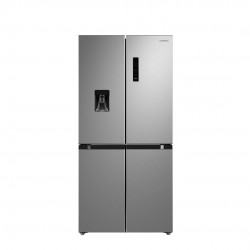Eskimo RCD470DIN Ψυγείο Ντουλάπα 470lt , INOX,4ΠΟΡΤΟ,Ιnverter,Full No Frost ,Multi Air Flow , Υ177.5xΠ83.3xΒ65.3cm ,Παροχή Νερού: Εσωτερικό δοχείο 2,2 λίτρων