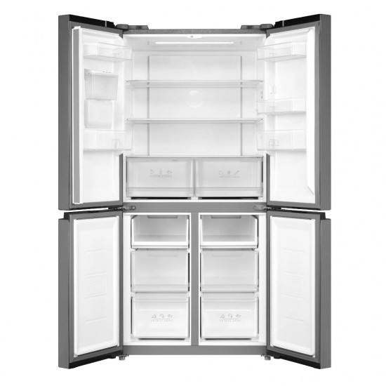 Eskimo RCD470DIN Ψυγείο Ντουλάπα 470lt , INOX,4ΠΟΡΤΟ,Ιnverter,Full No Frost ,Multi Air Flow , Υ177.5xΠ83.3xΒ65.3cm ,Παροχή Νερού: Εσωτερικό δοχείο 2,2 λίτρων Eskimo RCD470DIN Ψυγείο Ντουλάπα 470lt , INOX,4ΠΟΡΤΟ,Ιnverter,Full No Frost ,Multi Air Flow , Υ177.5xΠ83.3xΒ65.3cm ,Παροχή Νερού: Εσωτερικό δοχείο 2,2 λίτρων