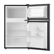 Eskimo ES RTF85SES , Δίπορτο Ψυγείο ασημι ,στατικη ψυξη, ΤεχνολογίαCrisper Box ,, υψ83,7 x πλ 47 x βαθ 49,2