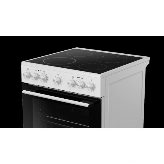 Eskimo ES VC4034WH Κουζίνα 70lt με Κεραμικές Εστίες ,λευκη,Kαθαρισμός με ατμό, 9 Λειτουργίες Φούρνου Eskimo ES VC4034WH Κουζίνα 70lt με Κεραμικές Εστίες ,λευκη,Kαθαρισμός με ατμό, 9 Λειτουργίες Φούρνου