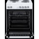 Eskimo ES 4080W, 60cm, 4 Εμαγιέ Ζώνες, Φούρνος 80Lt, 7 Πρ/τα, Class A, Λευκό