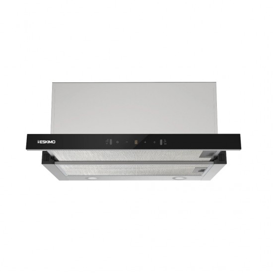 Eskimo ES HDTS63IN ,INOX,Συρόμενος,Ισχύς602m3/h (FDE 16),,Μοτέρ x 100W - BLDC INVERTER,,A++ Eskimo ES HDTS63IN ,INOX,Συρόμενος,Ισχύς602m3/h (FDE 16),,Μοτέρ x 100W - BLDC INVERTER,,A++