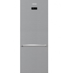 Eskimo ES RBF501Ε70ΙΝ Ψυγειοκαταψύκτης 490lt, Full NoFrost, E (Υ192xΠ70xΒ74,5εκ) Inox  ,Μulti Αir Flow