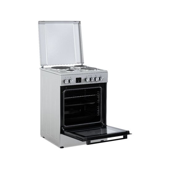 Eskimo ES DW4080PG Κουζίνα Ηλεκτρική 80lt,χρωμαΓΚΡΙ, με Εμαγιέ Εστίες 59.8cm,9 λειτουργίες