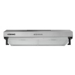 Eskimo ES HDF62IN Απορροφητήρας (60cm) ΙΝΟΧ 2 μοτερ ,334m3/h,(Υ x Π x B) 10 x 59,5 x 48 εκ. 