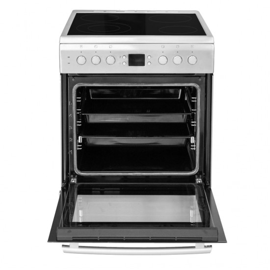 Eskimo ES VC4032DLX ,INOX,Κουζίνα με 5 Εστίες Κεραμικές ,72Lt,8 λειτουργίες,3D cooking,Υδρόλυση,Βυθιζόμενα πλήκτρα POP ,τηλεσκοπικος μηχανισμος Eskimo ES VC4032DLX ,INOX,Κουζίνα με 5 Εστίες Κεραμικές ,72Lt,8 λειτουργίες,3D cooking,Υδρόλυση,Βυθιζόμενα πλήκτρα POP ,τηλεσκοπικος μηχανισμος