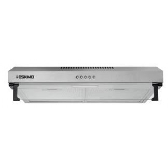 Eskimo ES HDF72IN Απορροφητήρας (70cm) INOX 2Μοτερ ,(Υ x Π x B) 10 x 69,5 x 48 εκ. απορ,334m3/h Eskimo ES HDF72IN Απορροφητήρας (70cm) INOX 2Μοτερ ,(Υ x Π x B) 10 x 69,5 x 48 εκ. απορ,334m3/h