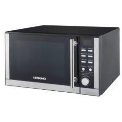 Eskimo ES MWO23D Φούρνος Μικροκυμάτων (23lt) ,900W Inox/ Μαύρο