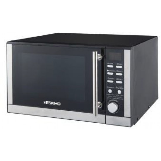 Eskimo ES MWO23D Φούρνος Μικροκυμάτων (23lt) Λευκός 900W Inox/ Μαύρο Eskimo ES MWO23D Φούρνος Μικροκυμάτων (23lt) Λευκός 900W Inox/ Μαύρο