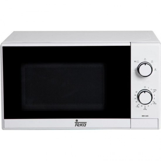 Teka MW 225 Φούρνος Μικροκυμάτων (20lt) 700W Λευκός Teka MW 225 Φούρνος Μικροκυμάτων (20lt) 700W Λευκός