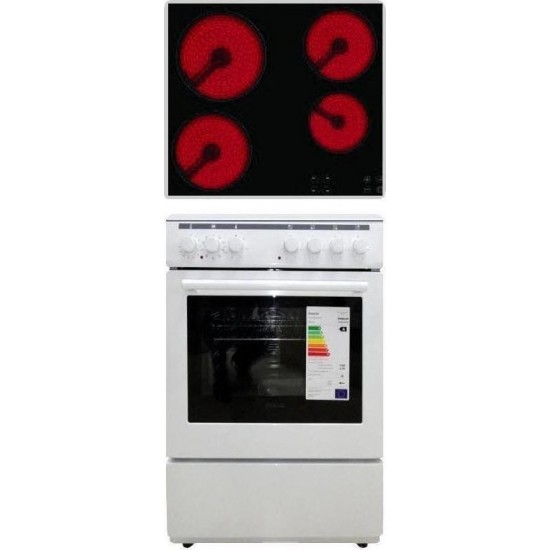 Finlux FLCM 6000A Κουζίνα 56lt με Κεραμικές Εστίες,8 λειτουργιες, Πλ60εκ. Λευκή Finlux FLCM 6000A Κουζίνα 56lt με Κεραμικές Εστίες,8 λειτουργιες, Πλ60εκ. Λευκή
