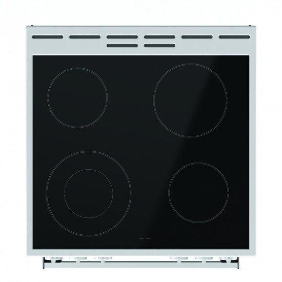 Gorenje EC6141WC Κουζίνα με 5 Εστίες Κεραμικές (60cm) Φούρνος (71lt) Inox Α Gorenje EC6141WC Κουζίνα με 5 Εστίες Κεραμικές (60cm) Φούρνος (71lt) Inox Α