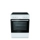 Gorenje EC6141WC Κουζίνα με 5 Εστίες Κεραμικές (60cm) Φούρνος (71lt) Inox Α Gorenje EC6141WC Κουζίνα με 5 Εστίες Κεραμικές (60cm) Φούρνος (71lt) Inox Α
