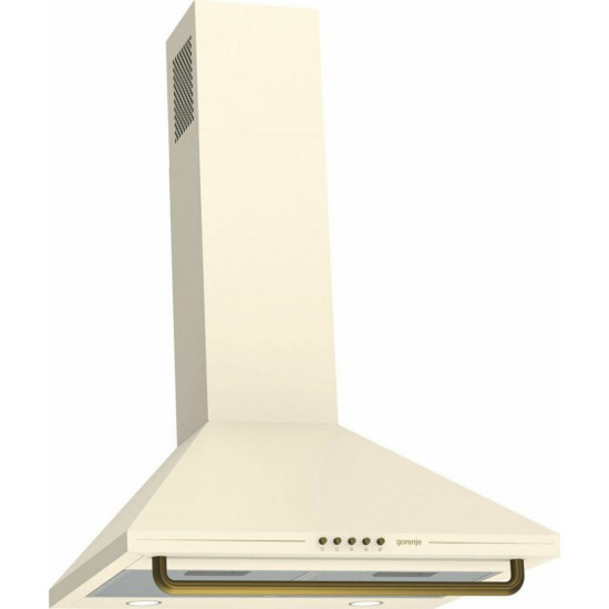 Gorenje WHC63CLI Απορροφητήρας Καμινάδα 60cm Μπεζ ,650 m³/h Gorenje WHC63CLI Απορροφητήρας Καμινάδα 60cm Μπεζ ,650 m³/h